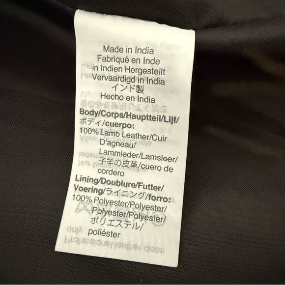 J.Crew Collection Leather Jacket - Picture 10 of 10